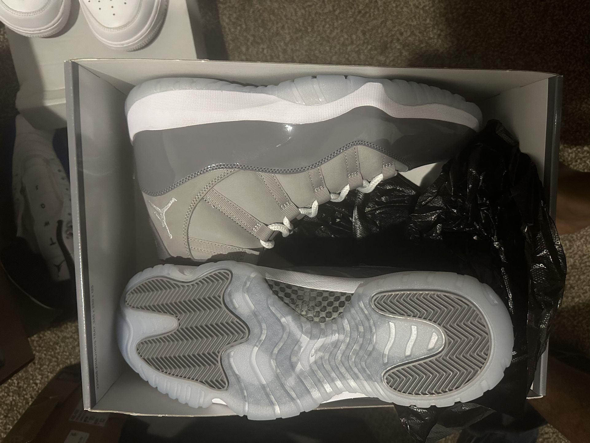 Jordan Retro 11 Cool Grey Size 11 DS