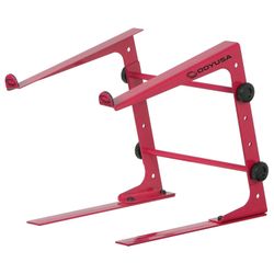 Odyssey LSTANDSRED, DJ Table Top Laptop Stand - Red