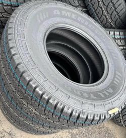 17” AMERICUS All Terrain Tires. Brand New Condition.  Size 35x12.50R17