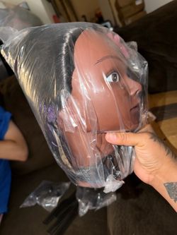 Model Training Head for Hair Styling Cosmetology Doll Head
