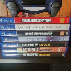 PS4 controller + Games (7)