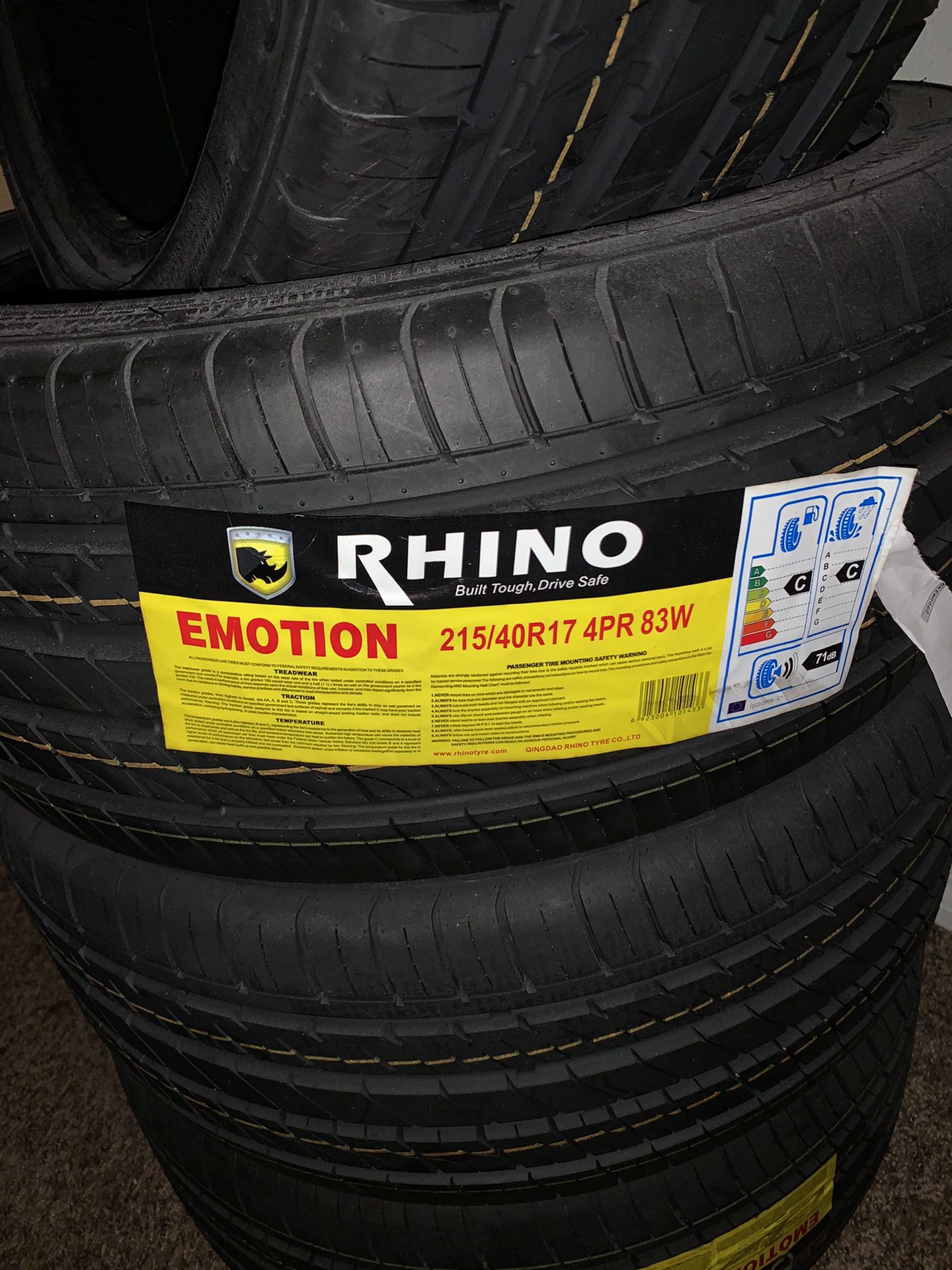 JNC rims and Rhino tires