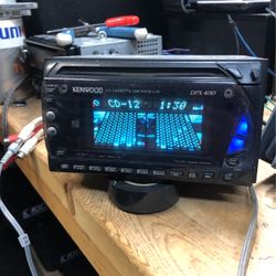 Kenwood DPX-4010 CD/Cassette Receiver with CD 