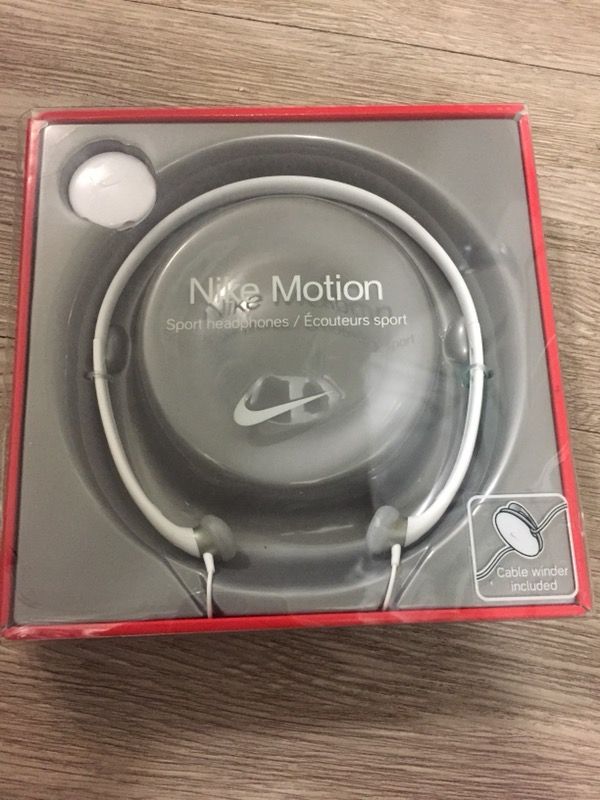 Nike motion sports headphones