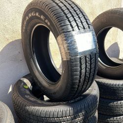 275/65/18 Goodyear Set Of 4 Tires 95% life Installed And Balanced Set De 4 Llantas Como Nuevas Instaladas Y Balanceadas