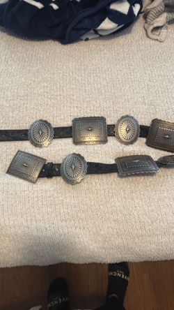Ariat concho adjustable belt