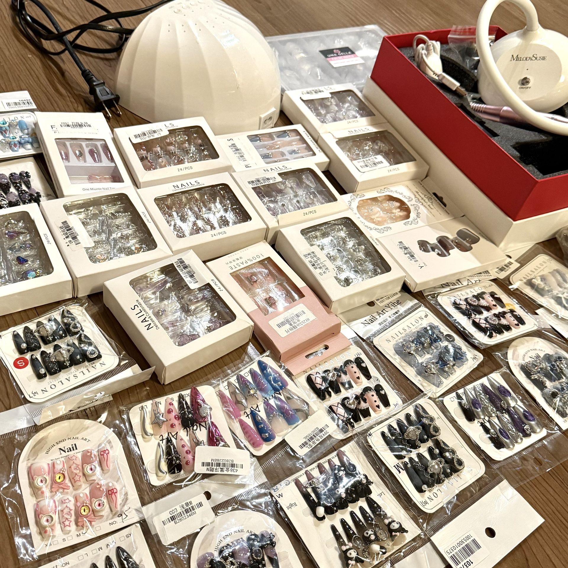 SET) Nail Tips lamp bundles $1000 > $170