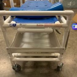 Shower bed for non ambulatory