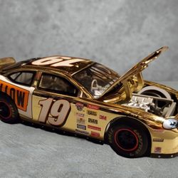 Tony Raines #19 Yellow Ford Gold Limited Edition Nascar Car Scale 1/24