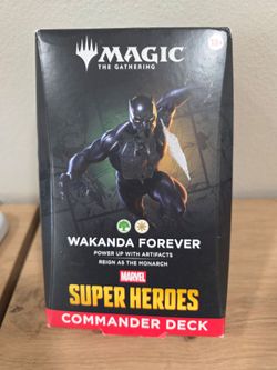Magic: The Gathering | Marvel Superheroes Commander Deck: Wakanda Forever - Brand New Sealed