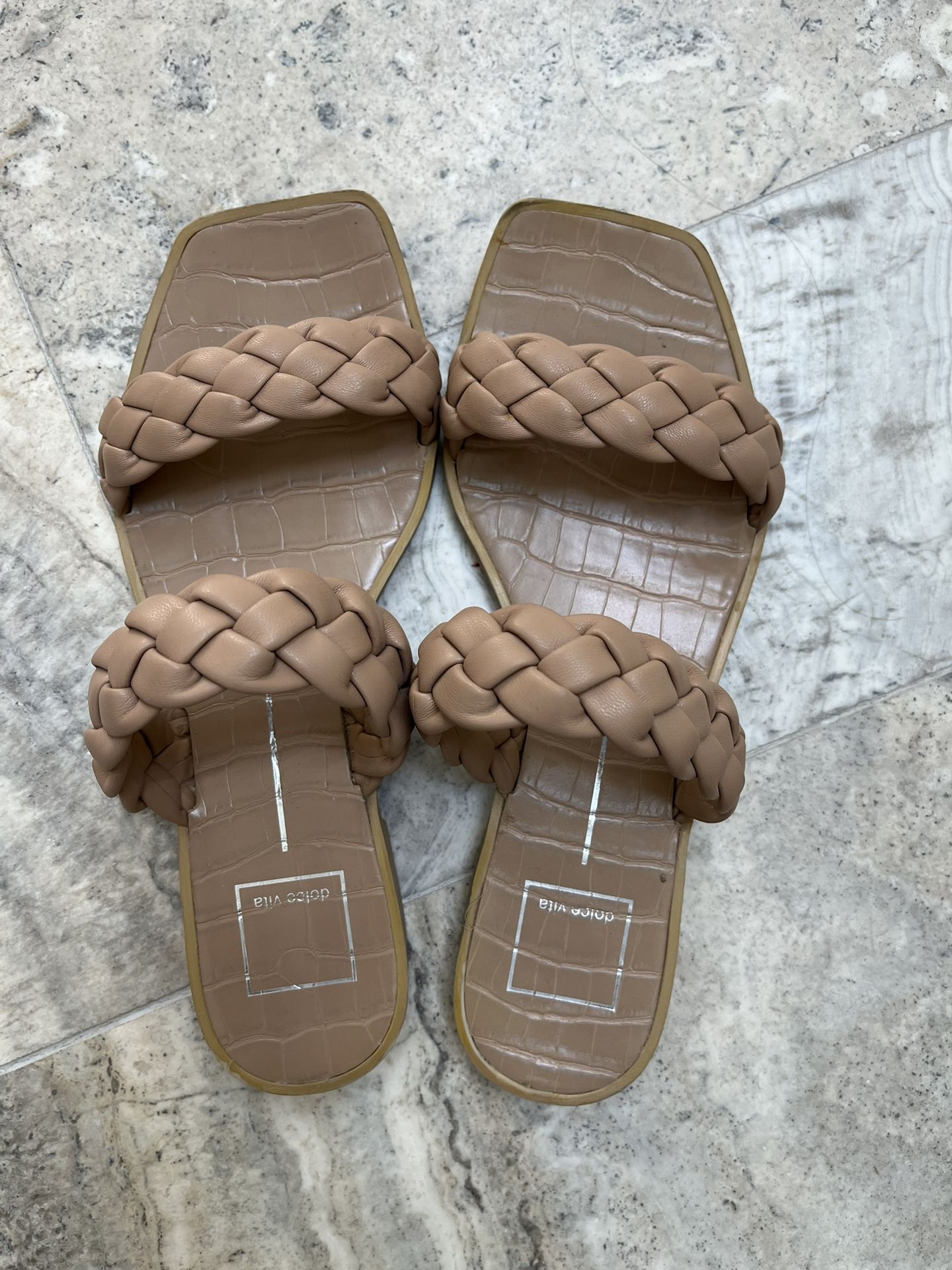 Dolce Vida Indy Slide Tan Sandal