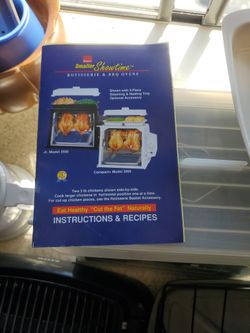 Rotisserie and barbecue oven countertop model