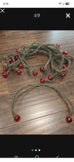Christmas Garland with bells