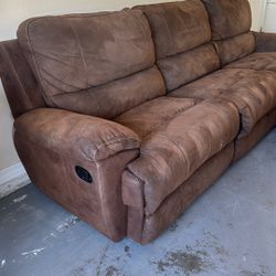 Brown Garage/dog Bed Couch 