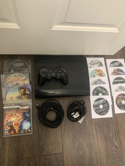 PS3 Super Slim Console Bundle with 19-Games
