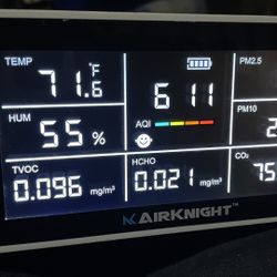 Airknight 9 In 1 Air  Quality Monitor 