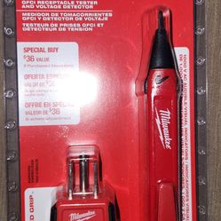 Milwaukee Fuel GFCI Tester Voltage Detector