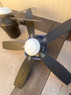 5-Blade Ceiling Fan with Light