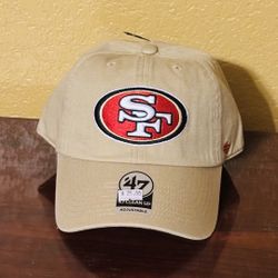 SF 49ers Beige Hat