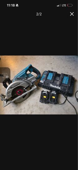 Makita circular saw and sander