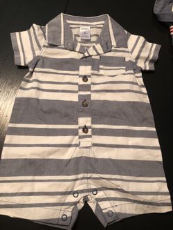 6m boys romper