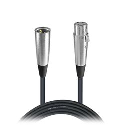 ProX XCP-XLR10 Balanced XLR3-F to XLR3-M Audio Mic Cable Feet - 10 FT
