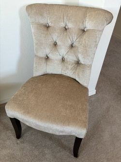 Pier 1 Beige Chair