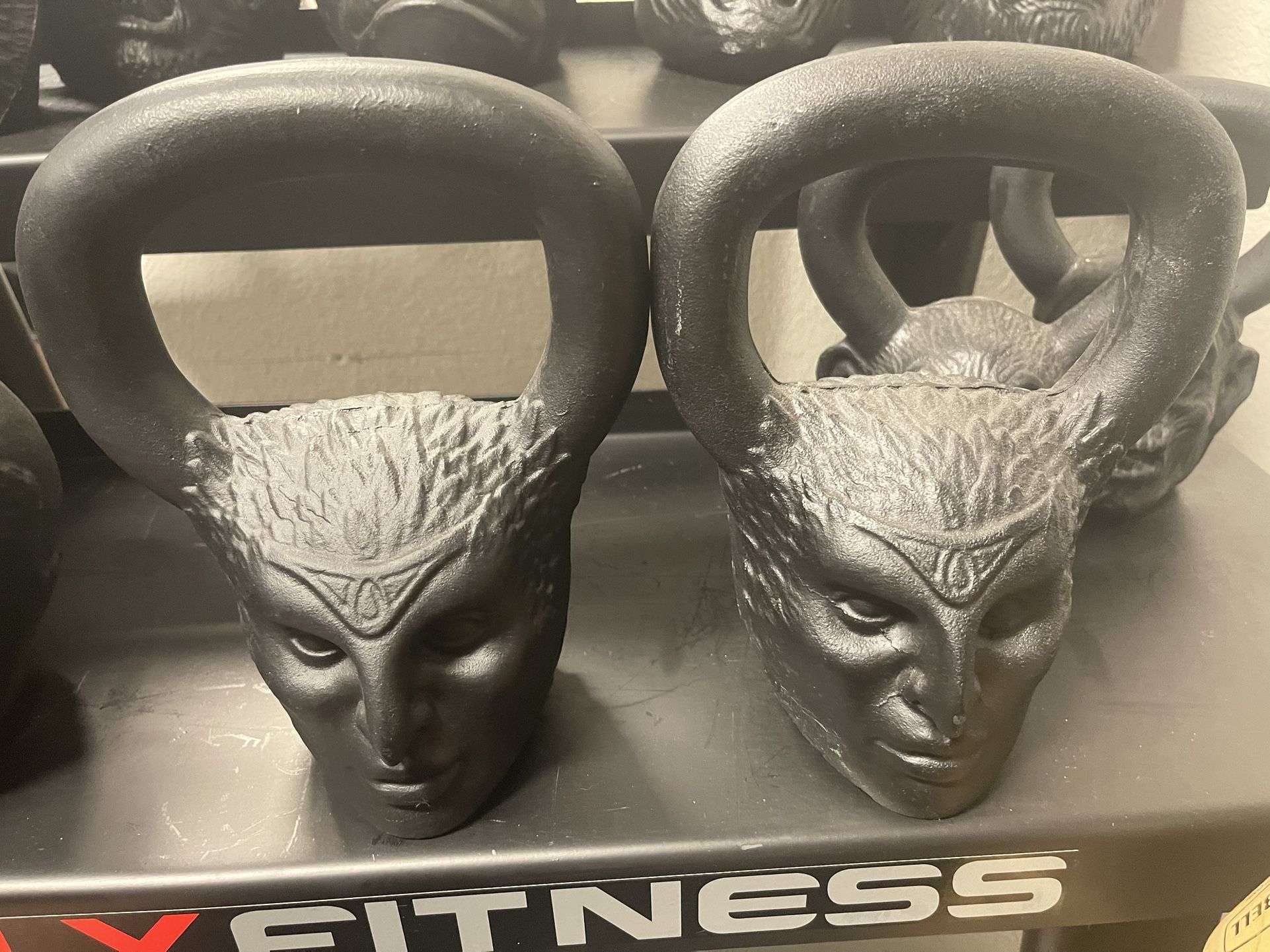 Discontinued Onnit Legend Bells 27 Lbs. 12 Kg Harpy Kettlebells