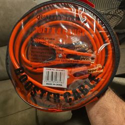 16 Ft.  4 Goage Jumper Cables Brand New 