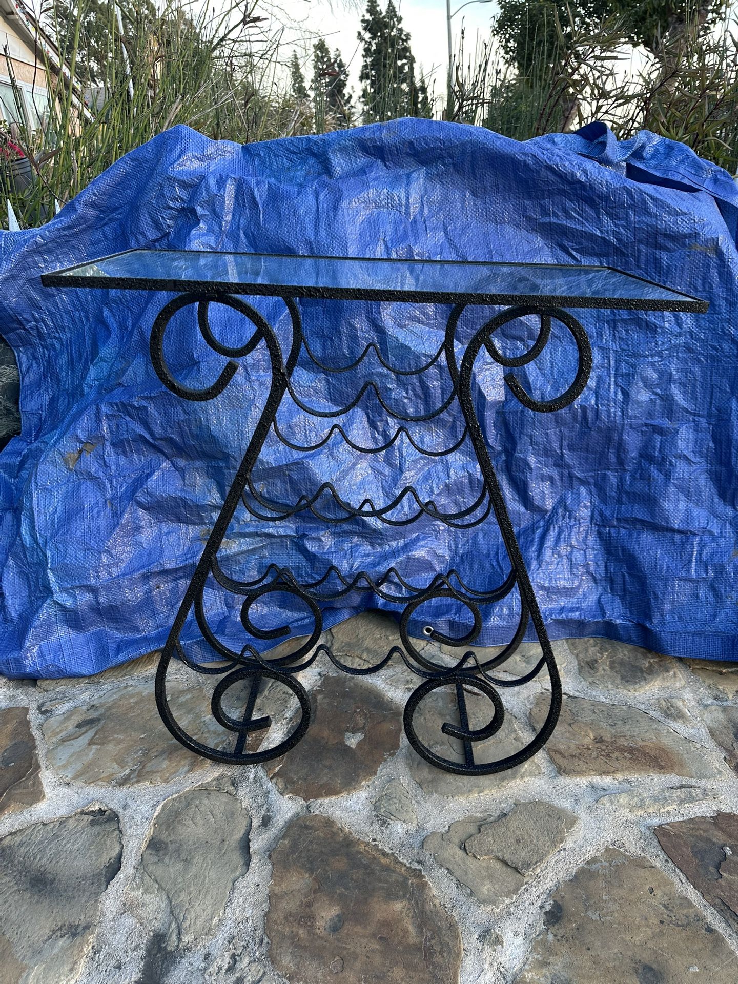 Beautiful Wine Bottle Stand Or Shoe Rack Table Combo