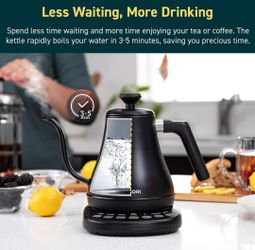 COSORI Electric Gooseneck Kettle Smart Bluetooth w Variable Temperature  Control for Sale in Wildomar, CA - OfferUp