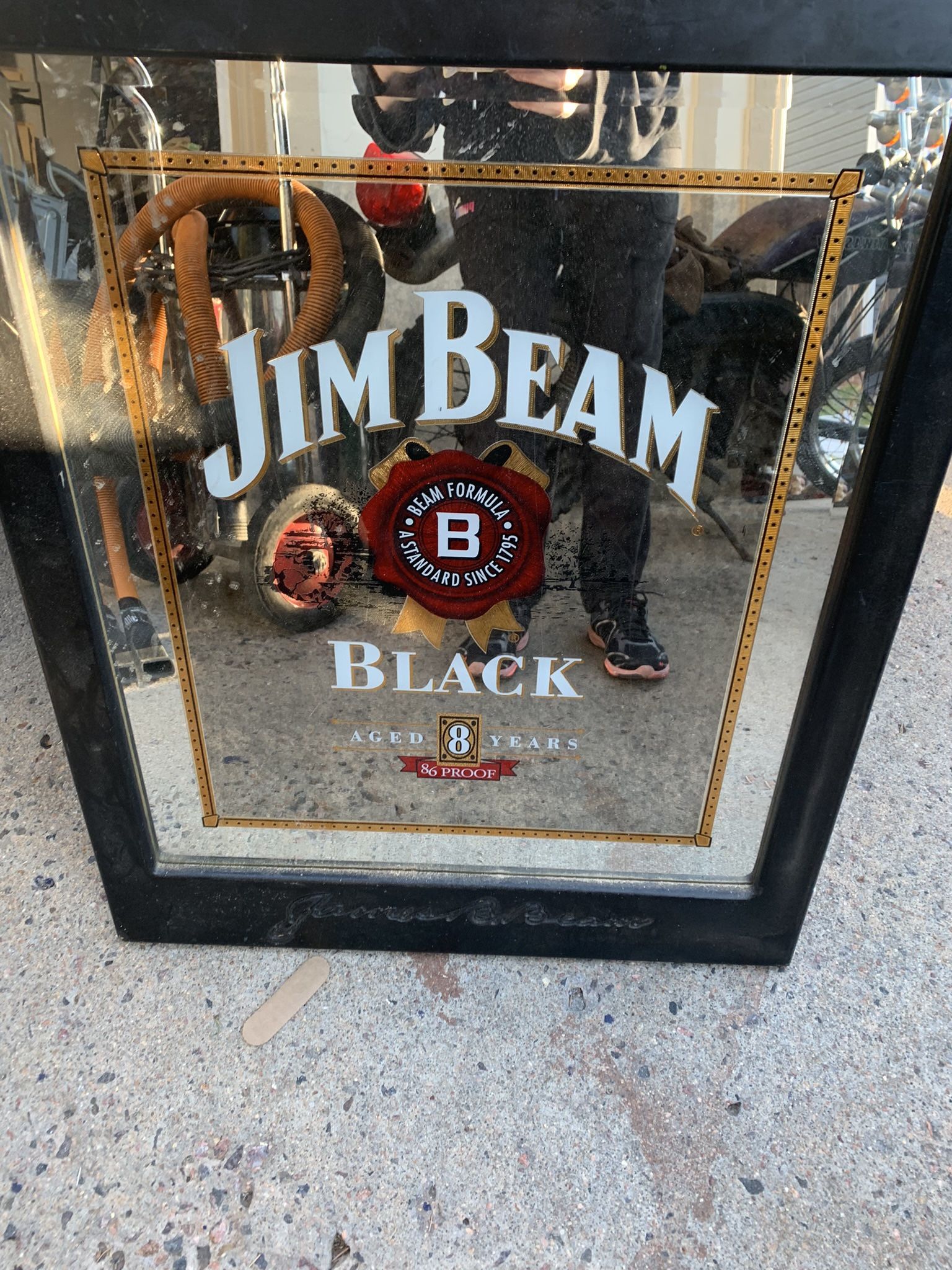 Jim Beam Mirror