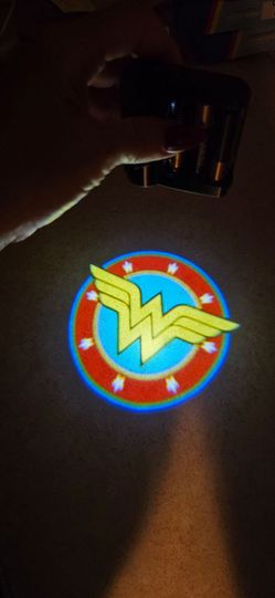 Wonder Woman  or Superman Wireless universal  LED Projector car door Lights sold separately SHIPPING AVAILABLE