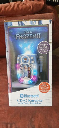Disney Frozen 2 CD + G Bluetooth Karaoke