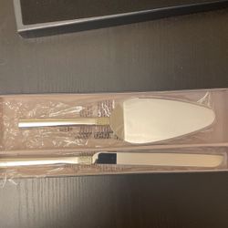 Waterford Wedding Cake Knife & Server