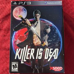  🗡️ KILLER IS DEAD Limited Edition (PS3) – Complete UNUSED Bundle!