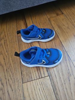 Nike Toddler Sneakers Blue Velcro