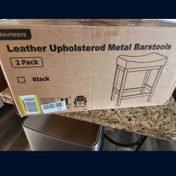 Leather Barstools New