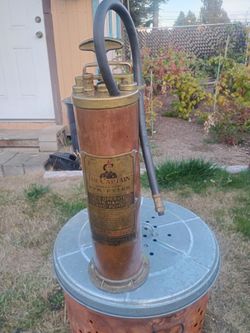 Vintage fire extingisher