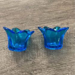 Set (2) Candle Holders 