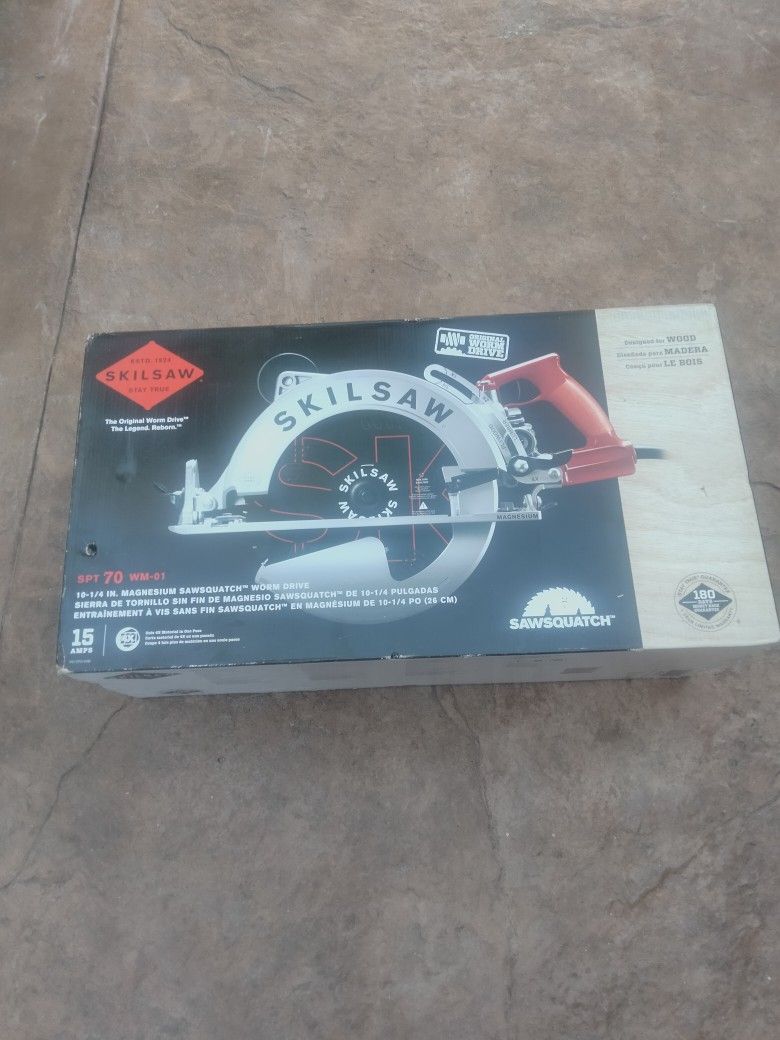 Skilsaw 10"1/4 Big Foot New