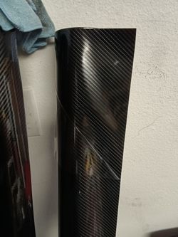 Gloss carbon fiber vinyl wrap by the yard