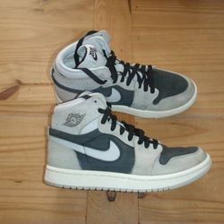 Nike Air Jordan 1 High Zoom CMFT - Lite Iron Ore - Women's Size 6.5