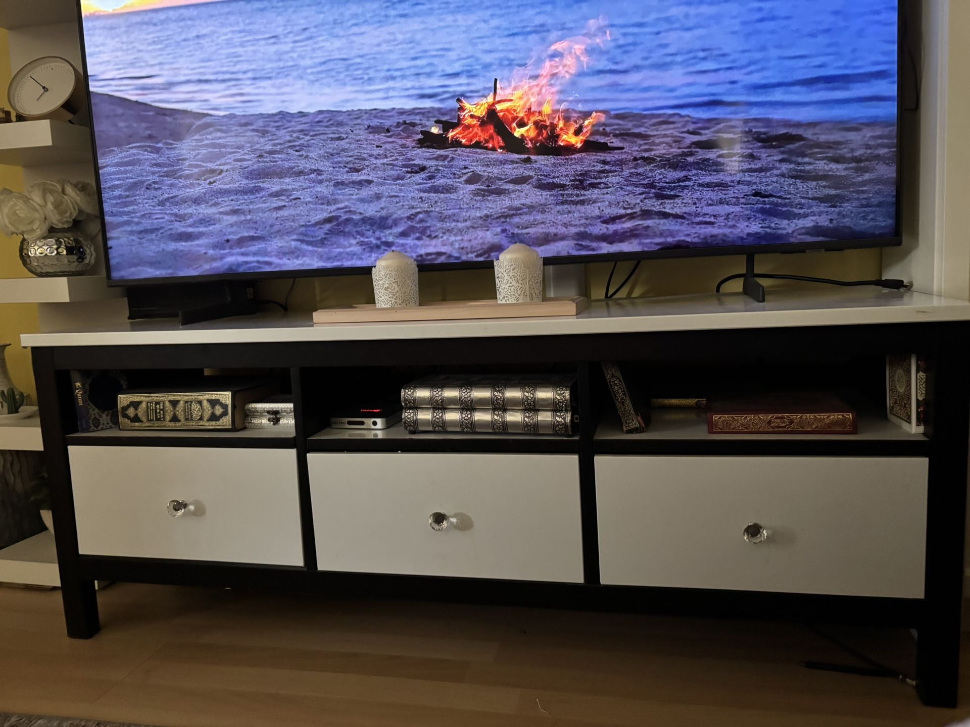 Customized HEMNES Ikea TV Stand
