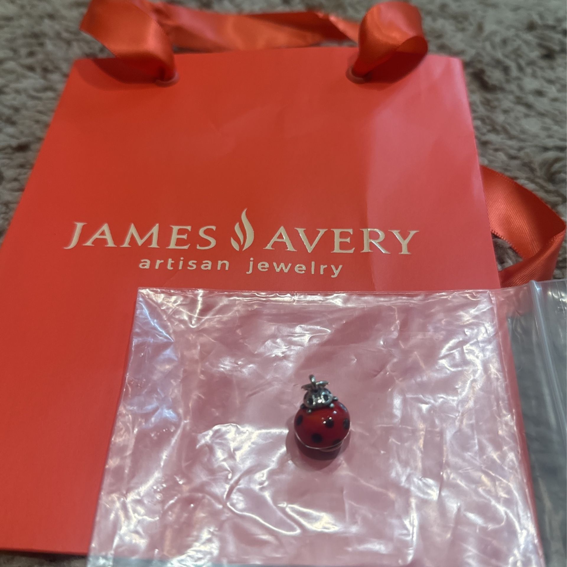 James Avery Lady Bug Retired Charm
