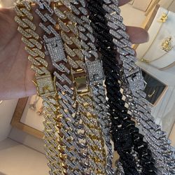 Cuban Link Chain Each $60