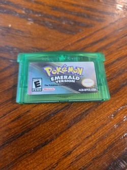 Pokemon Emerald (Fan made repro) Game Boy Advance