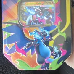 Mega charizard x tin pokemon (x3)