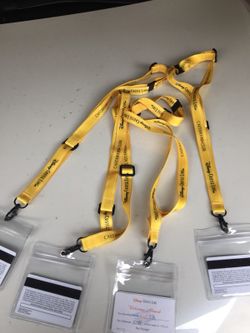Disney Cruise Line Gold Member lanyards