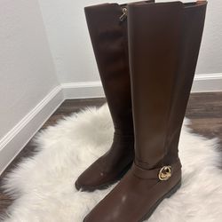 Coach Leather Boots / Brown 